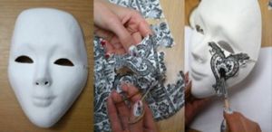 Венециански маски със собствените си ръце