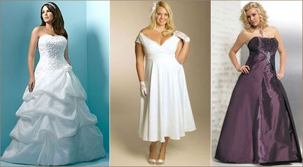 Избор на сватбена рокля на фигурата