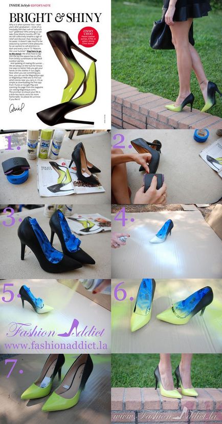 Как да украсят сандали