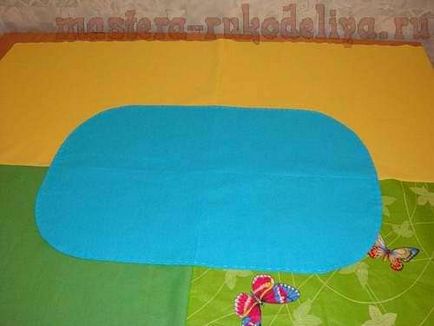 Разработване килим за детето с ръце