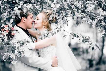 Ефекти в Photoshop сватбена фотография