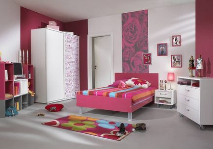 интериорен дизайн спални за момичетата със снимки