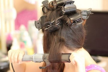 Как да навиете косата на ролки за коса 10 варианта (снимка)
