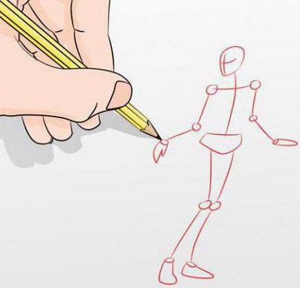 Как да се направи стъпка на човешкото тяло по стъпка