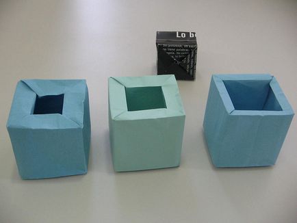 Как да си направим картон куб