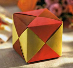 Как да си направим куб от хартия