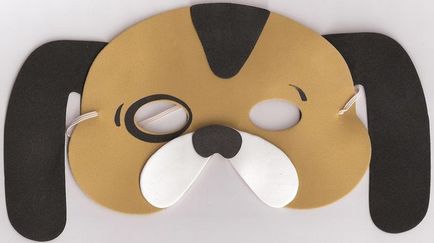 Как да си направим едно куче маска за маскарад с ръцете си