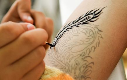 Как да си направите временна татуировка у дома
