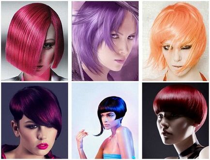 Creative боядисване на коса фото и видео уроци за коса с различни дължини