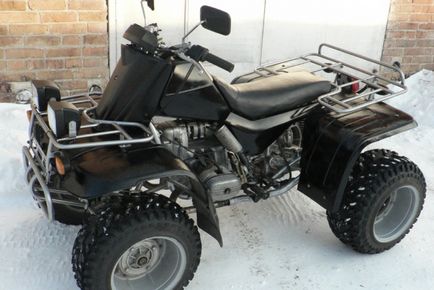 ATV със собствените си ръце от Урал на мотоциклет