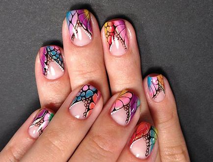 Маникюр с пеперуди 50 снимки, най-добър дизайн на ноктите с пеперуди
