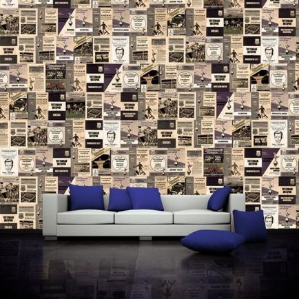 Wallpaper за стаята - проектиране снимка, изберете някоя тапети
