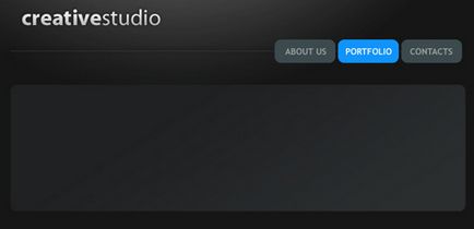 Начертайте шаблон за сайта на Creative Studio (Creative) Ние черпим шаблон за сайта на Creative Studio