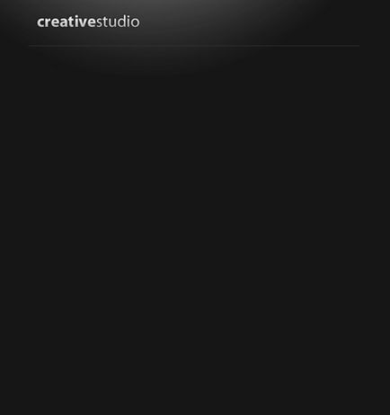 Начертайте шаблон за сайта на Creative Studio