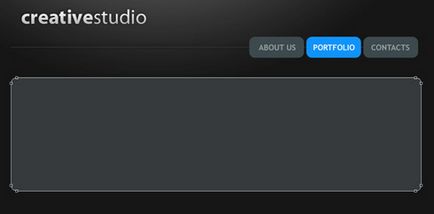 Начертайте шаблон за сайта на Creative Studio (студио) Начертайте шаблон за сайта на Creative Studio