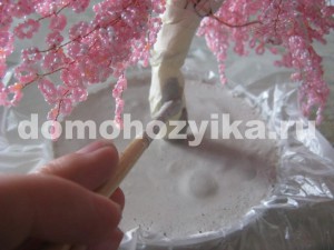 Сакура бисери собствени ръце метод за производство на снимка