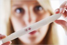 Слаба тест лента бременност - използване на тестове за определяне на бременността