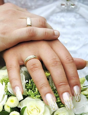 Сватбени нокти - и най-добрите - 30 снимки