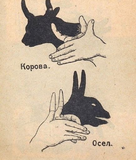 сенки животински ръце