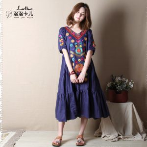 Модели на рокли в стила на Boho (снимка) (образец) Модели рокли в Boho стил (снимки)