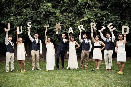 10 Възможности за снимай реквизита на сватбена снимка