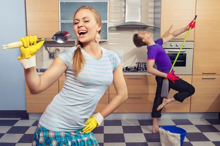8 начина да започне почистване на апартамента