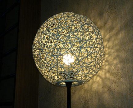 Лампа сянка с ръцете си - стандартни версии