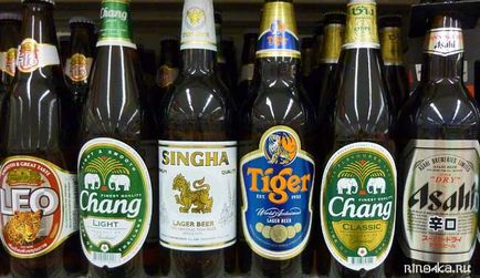 Алкохолът в Тайланд - Thai ром, уиски, бира, алкохолни напитки преглед на Тайланд