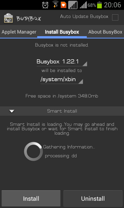 Busybox за андроид монтаж и безплатно изтегляне