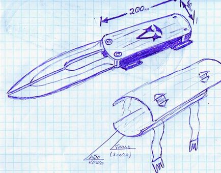 Рисуване скрит нож - да разпореди истинска скрит убиец острие на ниска цена в Москва