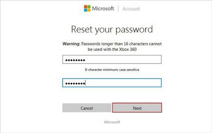 Какво трябва да направя, ако забравя Microsoft сметка парола