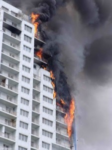 Какво да направите в случай на пожар в многоетажна сграда