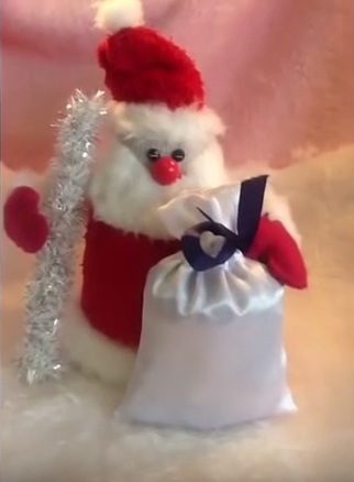 Дядо Коледа занаяти със собствените си ръце