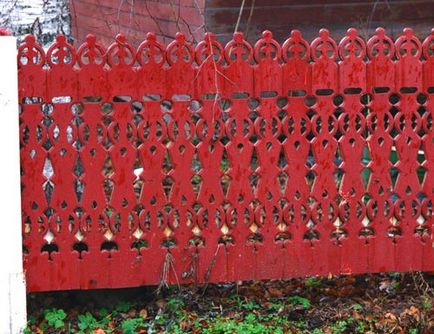 Декорация ограда с ръцете си в страната и фото идеи