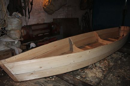 Дървена лодка със своите ръце, чертежи, диаграми, снимки