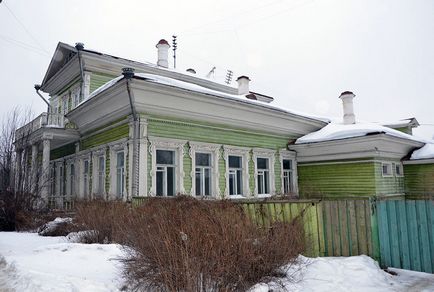 Дървени Вологда не само издълбани палисада