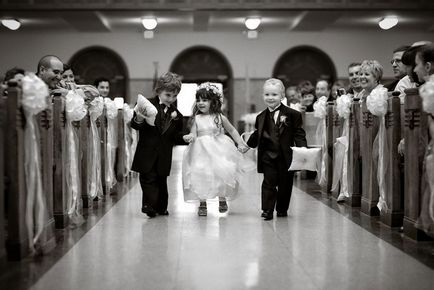 Деца на сватбата как да се забавляват децата на сватба