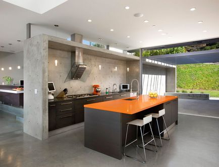 Кухненски дизайн в частна къща интериор снимка, как да се организира голяма кухня, ремонтирана кухня в дома си