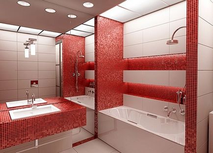 Дизайнерски проект за баня интериор снимка зала