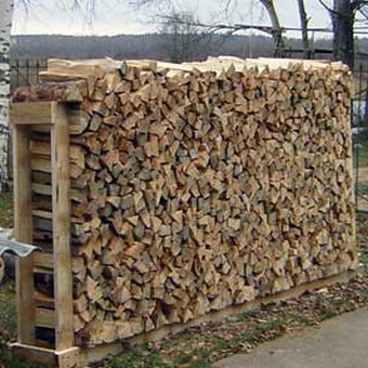 Навес за дърва в страната с ръцете си за снимка, и как да се изгради навес за дърва