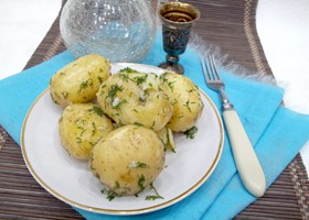 Пълнени картофи рецепта със свинско