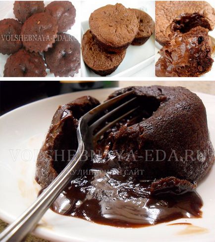 Шоколадов фондан - рецепта със снимки, как да подготвят и предадат фондан, магия
