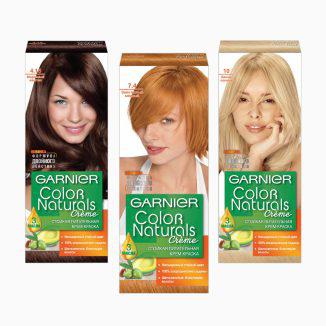 Garnier цвят на косата палитра, композиция, инструкции, ревюта, цветове, нюанси, фото, видео, Garnier
