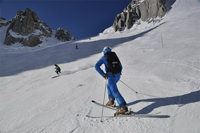 Ски наклон или по-стръмен от сини, червени и черни писти - (ски експерт)