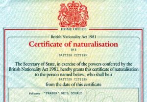 Британско гражданство за гражданите на България и Украйна 2017