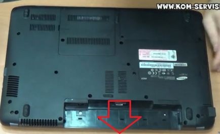 Инструкции за демонтаж, монтаж и почистване на прах от лаптоп Samsung r525 на