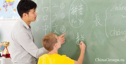 Едно проучване на китайски език за деца