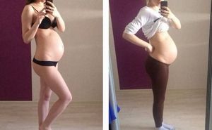 Как трябва да падне до раждането на стомаха снимка, всички бременност
