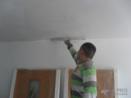 Как да лепило таван фибростъкло поставяне паяжини за боядисване (видео) цени, propotolki