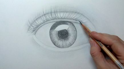 Как да се привлече окото молив поетапно урок за начинаещи